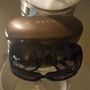 Gucci black sunglasses